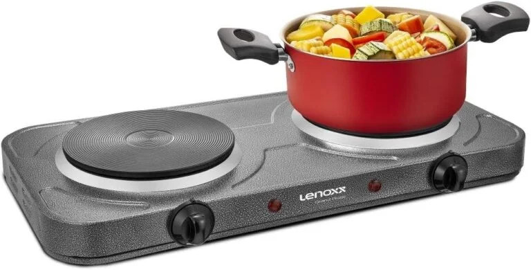 Fogão Elétrico 2 Bocas Lenoxx PFE353 Inox 127V