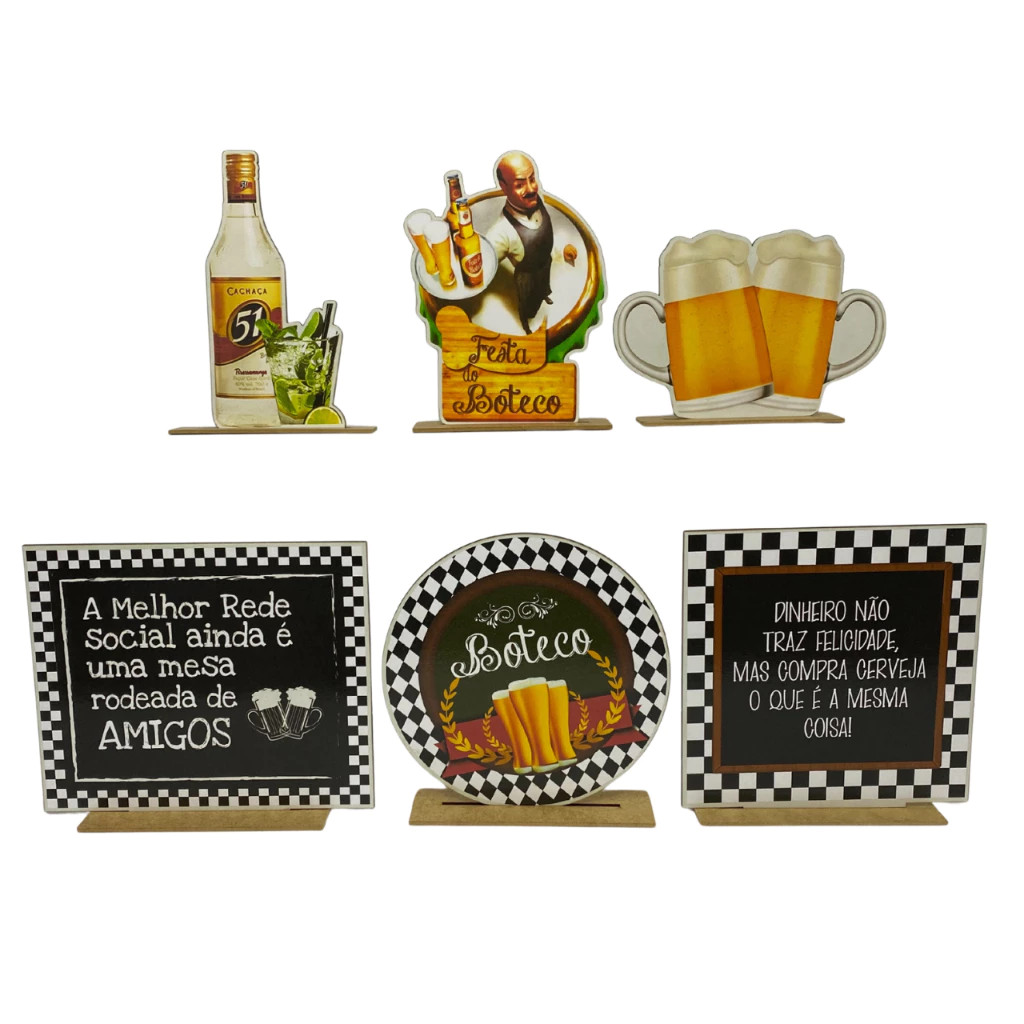 Placas boteco