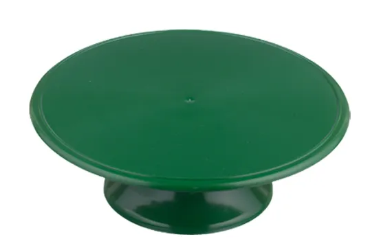 Boleira 26 cm cor verde polipropileno (locação)