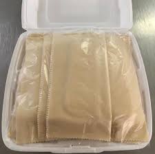 Pastel de feira congelado