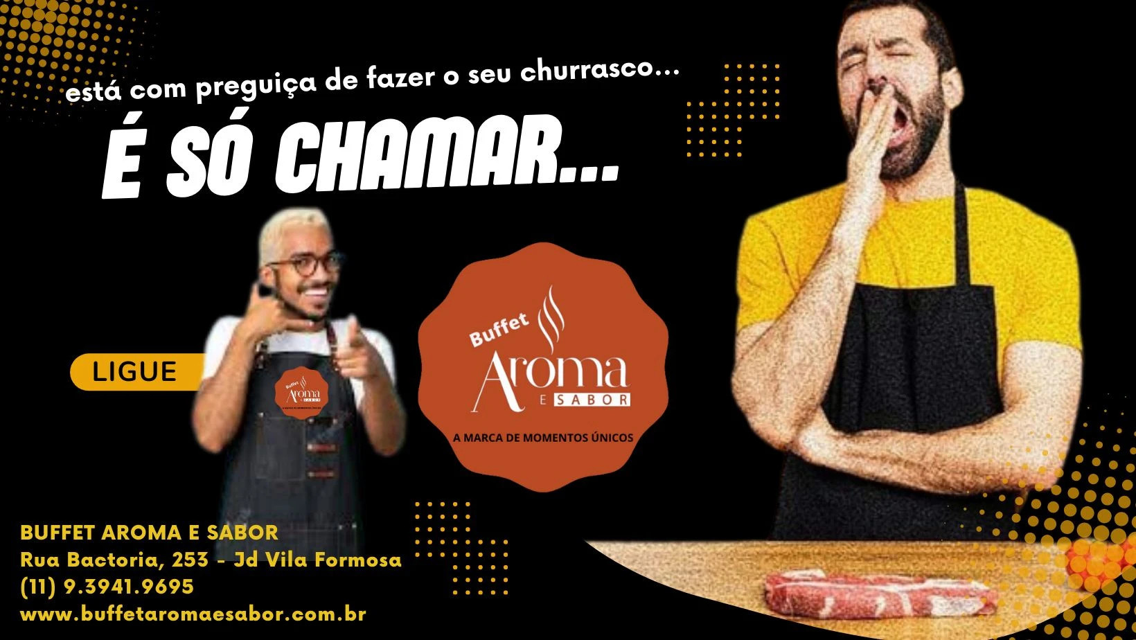 Buffet churrasco a domicilio