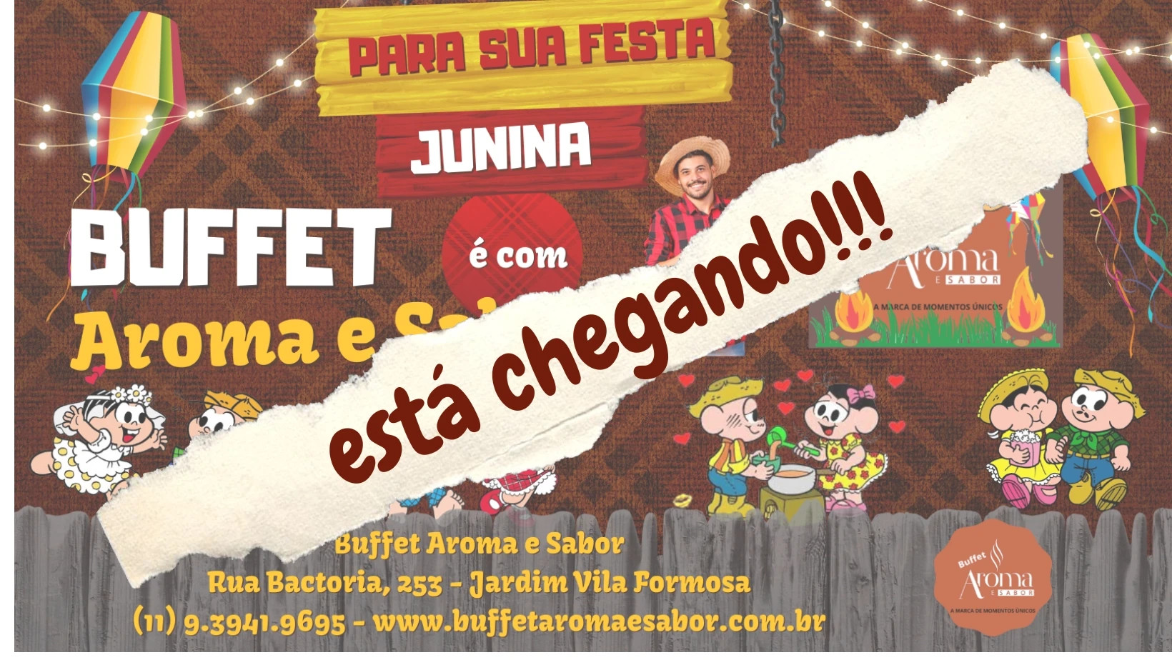 Buffet festa junina a domicilio