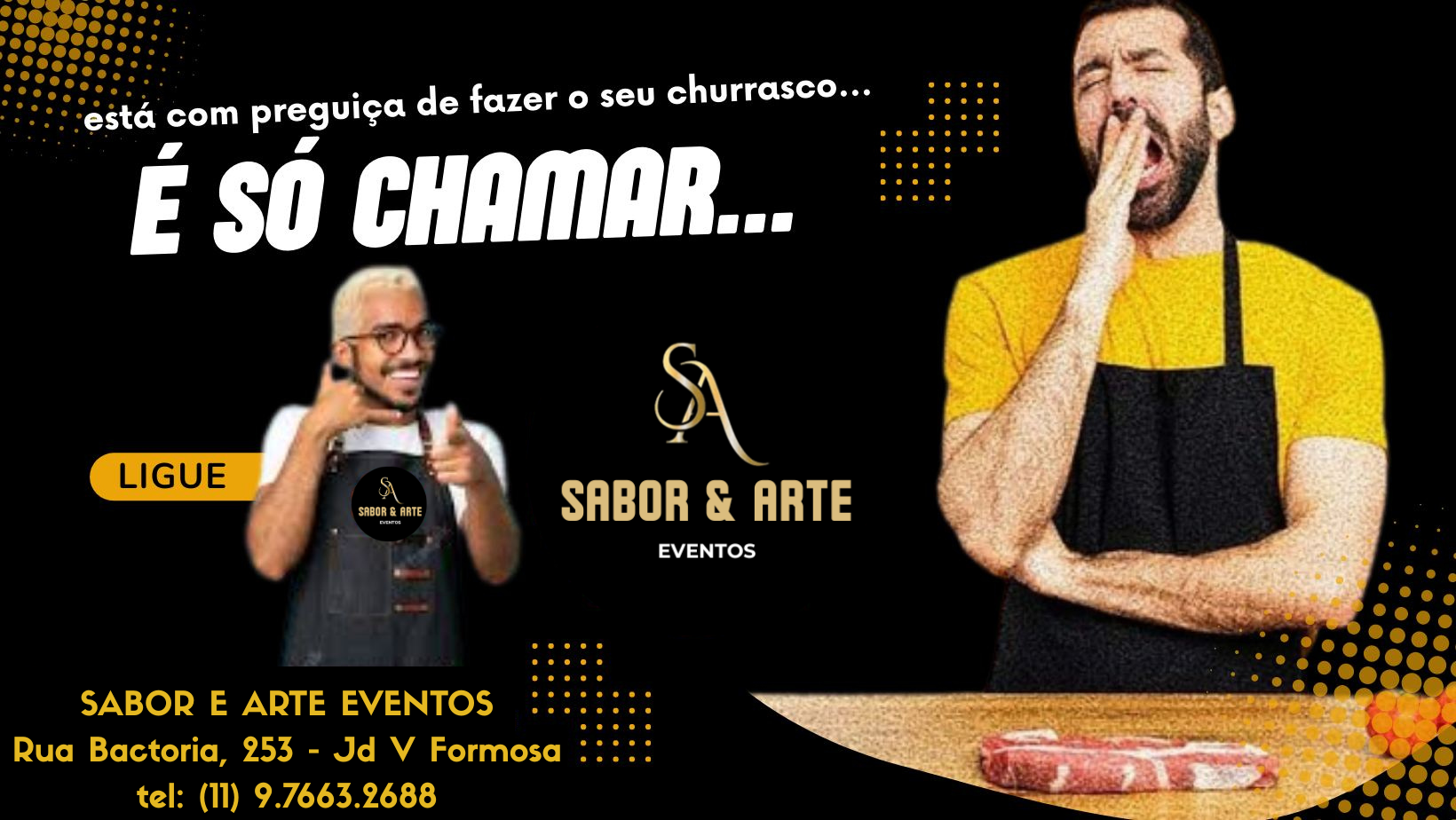 Buffet de churrasco a domicilio